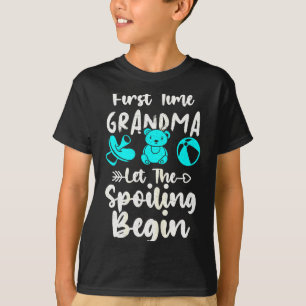 1st Time Grandma To Be First Time Grandma Grandmot T-Shirt