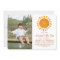 1st Trip Yellow Sunshine Photo Birthday