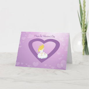 1st Valentine's Day Angel Card