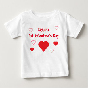 1st Valentine's Day Baby T-Shirt