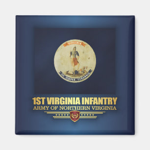 1st Virginia Infantry (f10) Magnet