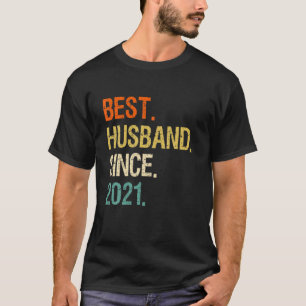 1St Wedding Aniversary Valentine Best Husband Sinc T-Shirt