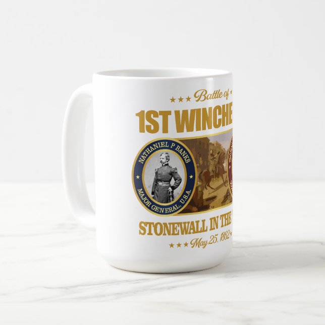 1st Winchester (FH2) Coffee Mug (Front Left)
