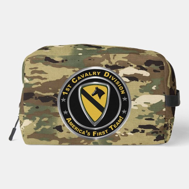 1stCavalry Division  Dopp Kit (Back)