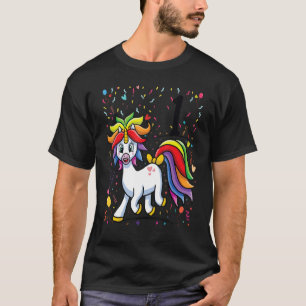 1th Party Bday 1 Years Unicorn Party 1th Birthday T-Shirt