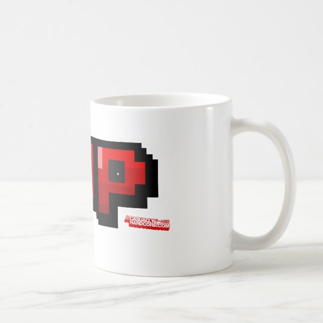 1UP - Gamer Video Games Extra Life Geek Coffee Mug (Right)