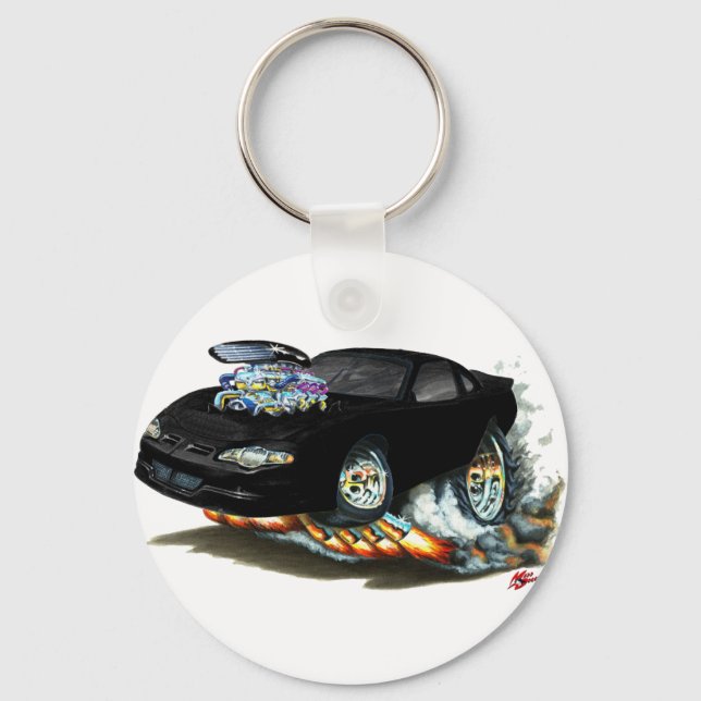 2000-05 Monte Carlo Black Car Keychain (Front)