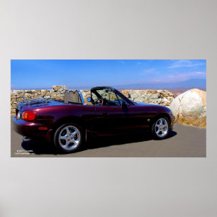 2000 MIATA SPECIAL EDITION POSTER