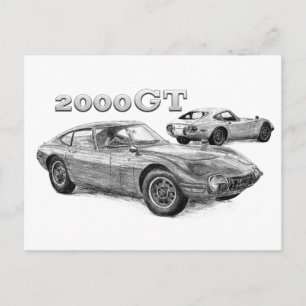 2000GT POSTCARD