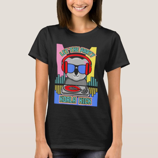 2000s Outfits Millenium 2000 Party Koala T-Shirt (Front)