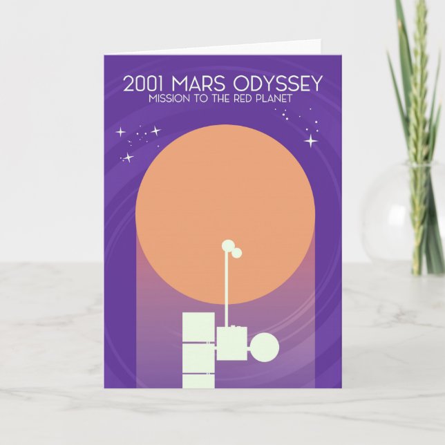 2001 mars odyssey holiday card (Front)