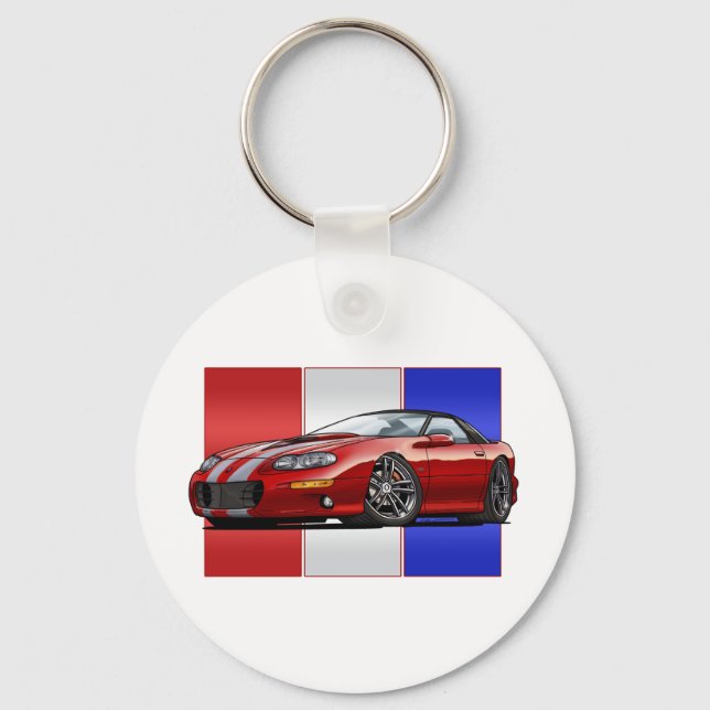 2002 Chevy Camaro SS Keychain (Front)