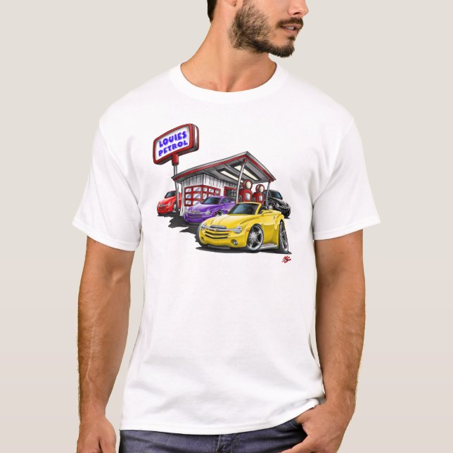 2003-06 SSR Gas Station Scene T-Shirt (Front)