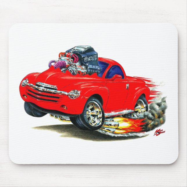 2003-06 SSR Red Truck Mouse Pad (Front)