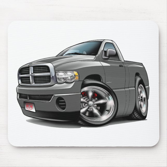 2003-08 Dodge Ram Grey Truck Mouse Pad (Front)