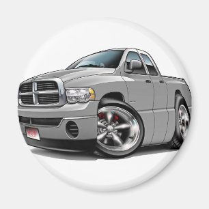 2003-08 Ram Quad Silver Truck Magnet