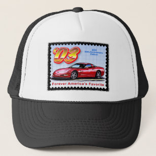 2003 50th Anniversary Corvette Trucker Hat