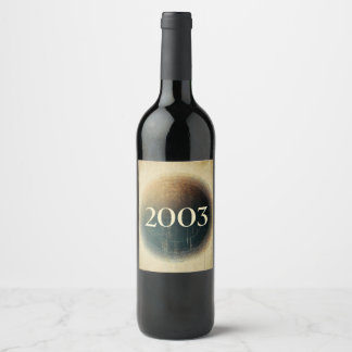2003: A Vintage Resonance Wine Label