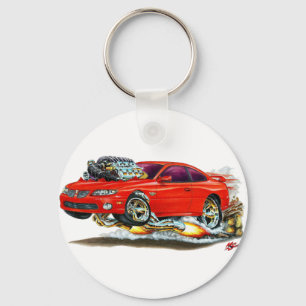 2004-06 GTO Red Car Keychain