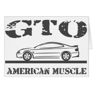 2004-06 voiture américaine de muscle de GTO