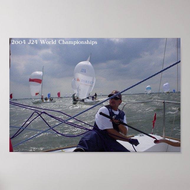 2004 J24 World Championships Poster (Front)