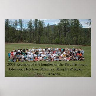 2004 Reunion Five Irishmen Poster