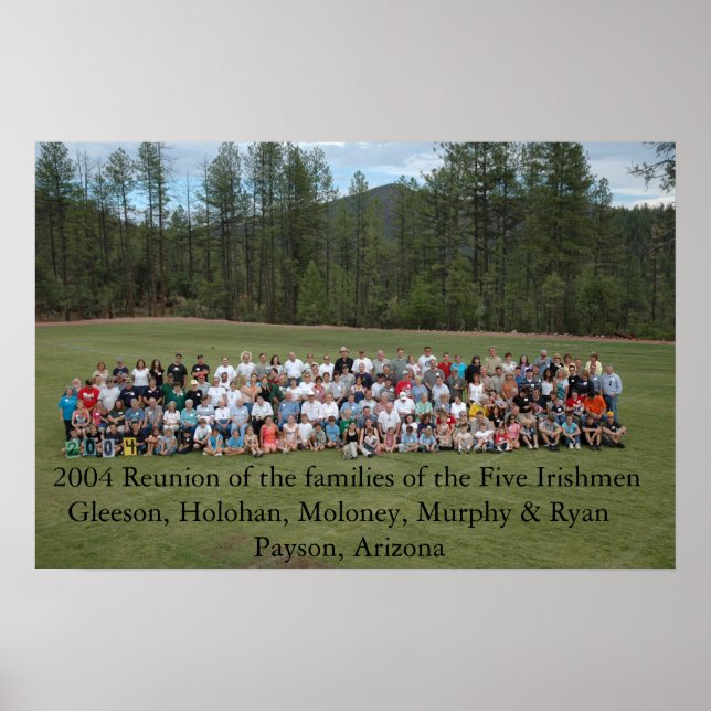 2004 Reunion Five Irishmen Poster (Front)