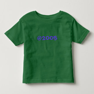 2005 2-Sided Toddler T-Shirt