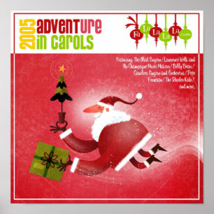 2005 FaLaLaLaLa ADVENTure In Carols Cover Poster