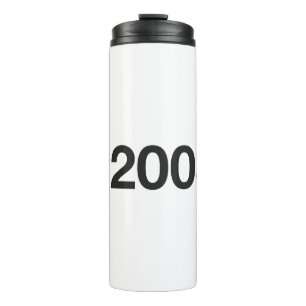 2005 Hashtag 20 Birthday Anniversary Thermal Tumbler
