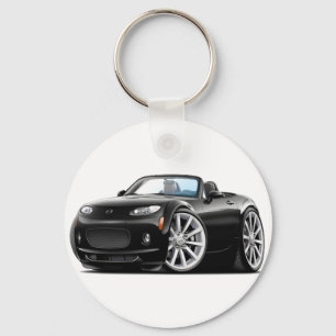 2006-08 Miata Black Car Keychain