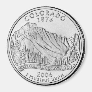 2006 Colorado State Quarter magnet