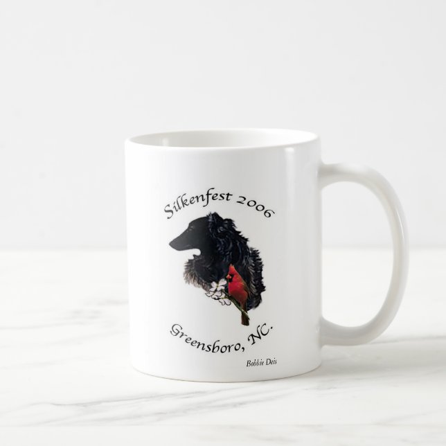 2006 Silkenfest logo, Bobbie Deis Coffee Mug (Right)