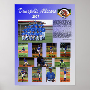 2007 Demopolis All Stars Poster