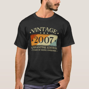 2007 Retro Birthday 13th Vintage Quarantine Editio T-Shirt