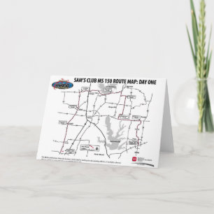 2007 Sam's Club MS 150 greeting card