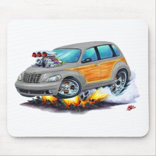 2008-10 PT Cruiser Grey Woodie Mouse Pad