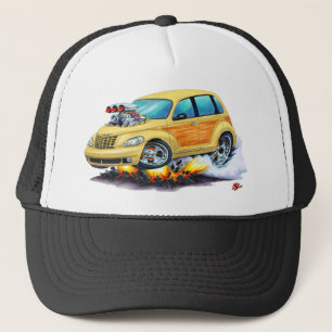 2008-10 PT Cruiser Tan Woodie Trucker Hat