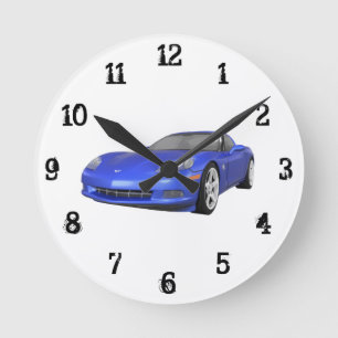 2008 Corvette: Wall Clock