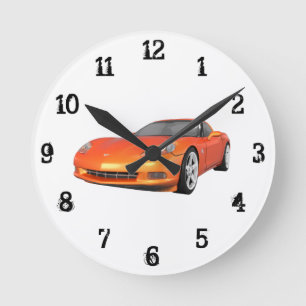 2008 Corvette: Wall Clock