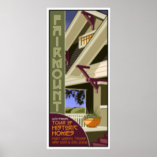 2008 Fairmount Home Tour Poster