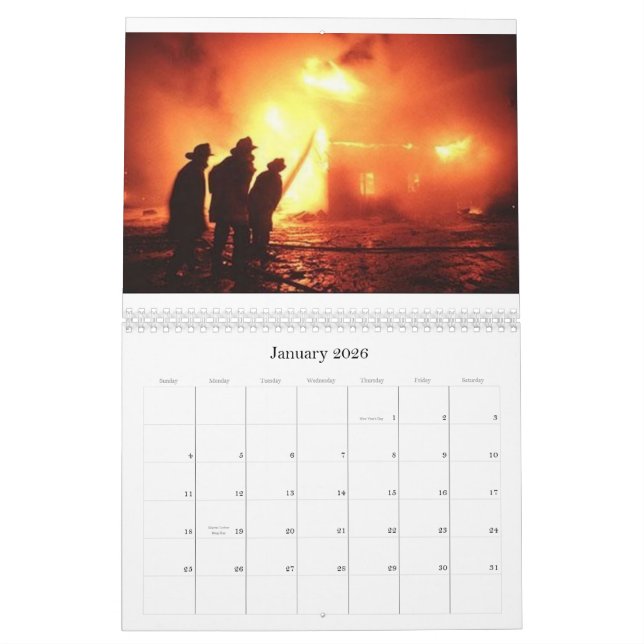 2008 Fire Calendar - Customized (Jan 2026)