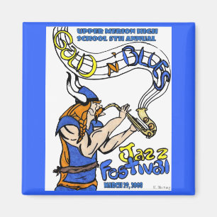 2008 Gold 'n Blues magnet