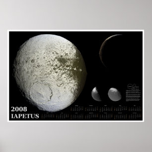 2008 Iapetus Calendar Poster