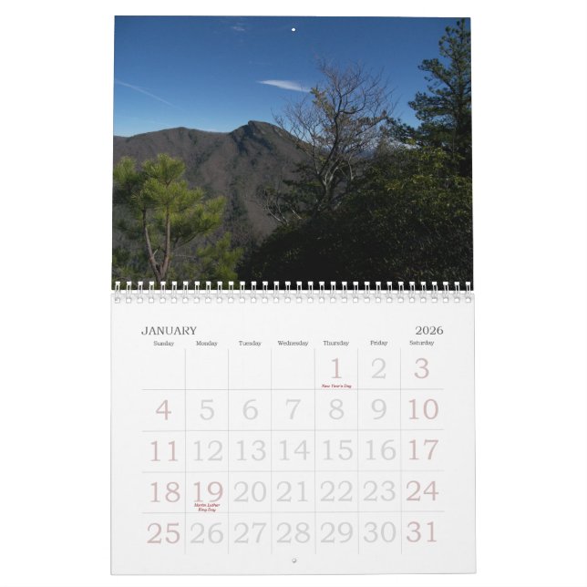 2008 Landscapes Calendar (Jan 2026)