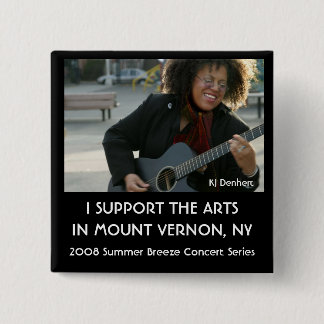 2008 Summer Breeze Concert Series 2 Inch Square Button