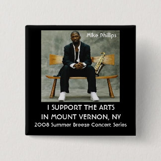 2008 Summer Breeze Concert Series 2 Inch Square Button