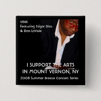 2008 Summer Breeze Concert Series 2 Inch Square Button