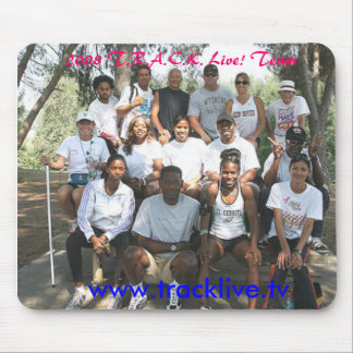 2008 T.R.A.C.K. vivent ! Tapis de souris d'équipe