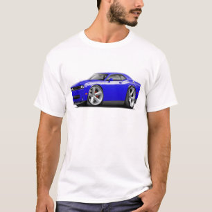 2009-11 Challenger RT Blue-White Car T-Shirt